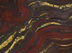 Tiger Iron Stromatolite Shower Tile - Billion Years Old #48809-1